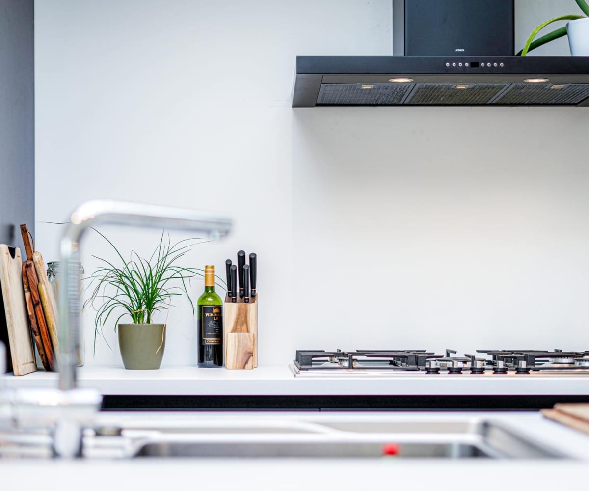 Volledige keuken en gevel renovatie