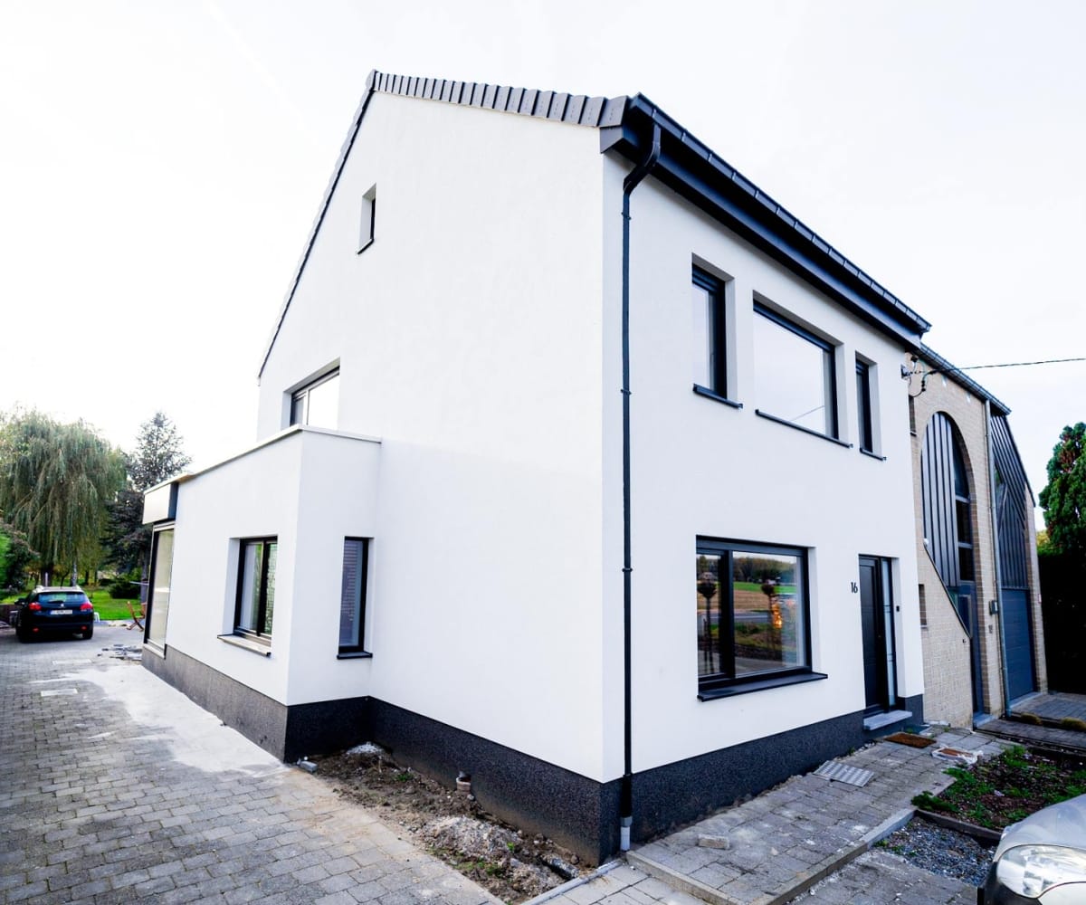 Volledige keuken en gevel renovatie