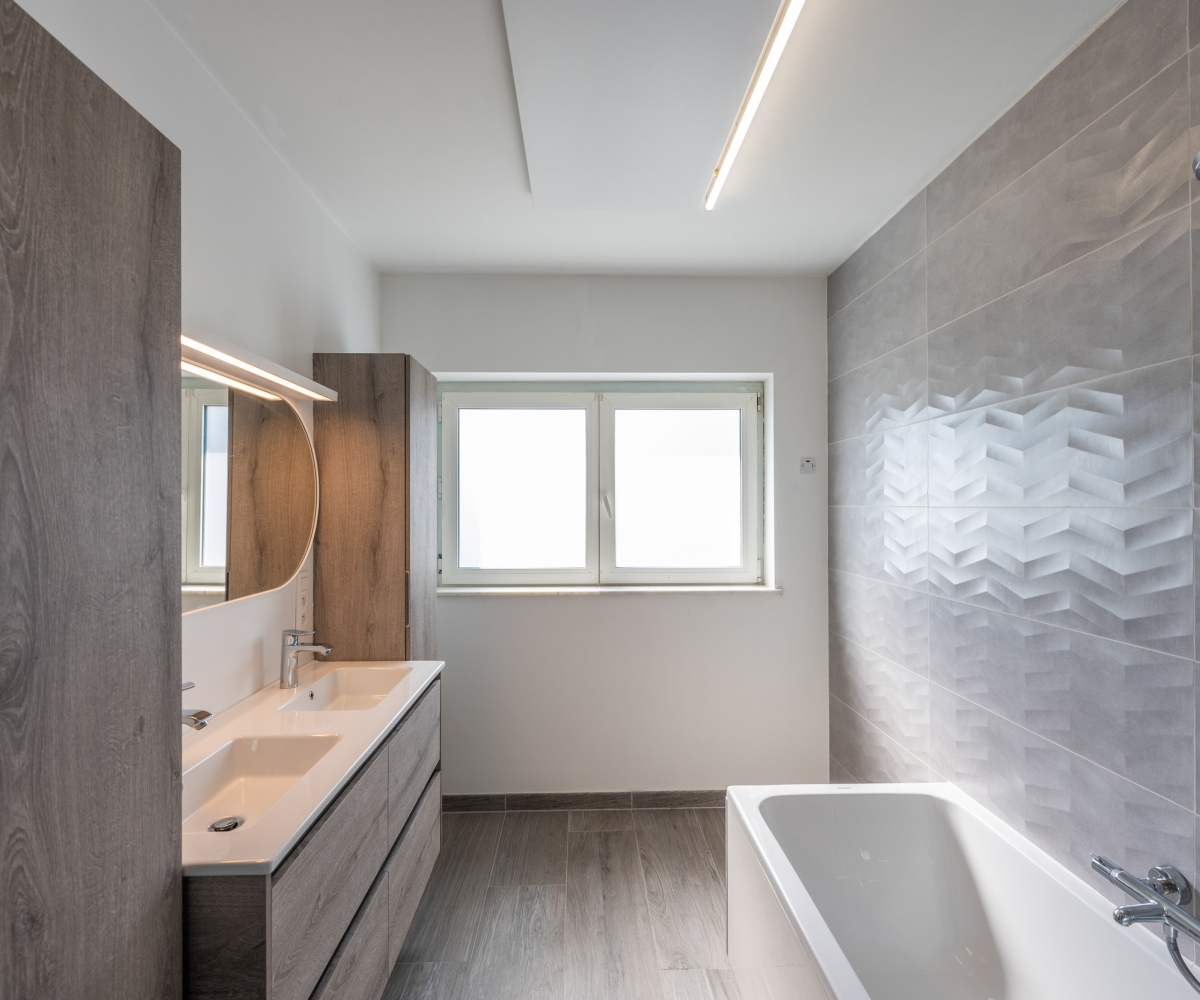 Nieuwe badkamer